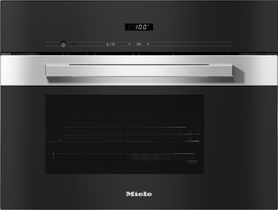 Пароварка встраиваемая Miele DG 2840 Stainless Steel, нержавеющая сталь