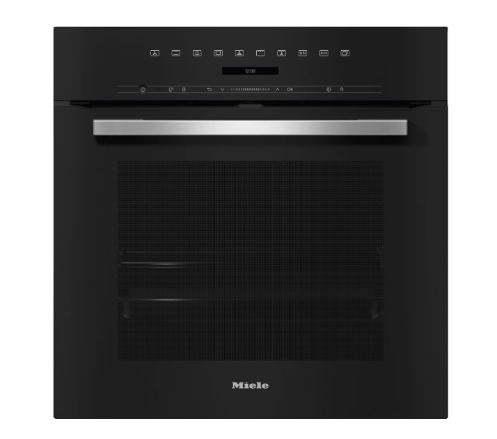 Паровая печь встраиваемая Miele DGC 7151 Obsidian Black, черный обсидиан