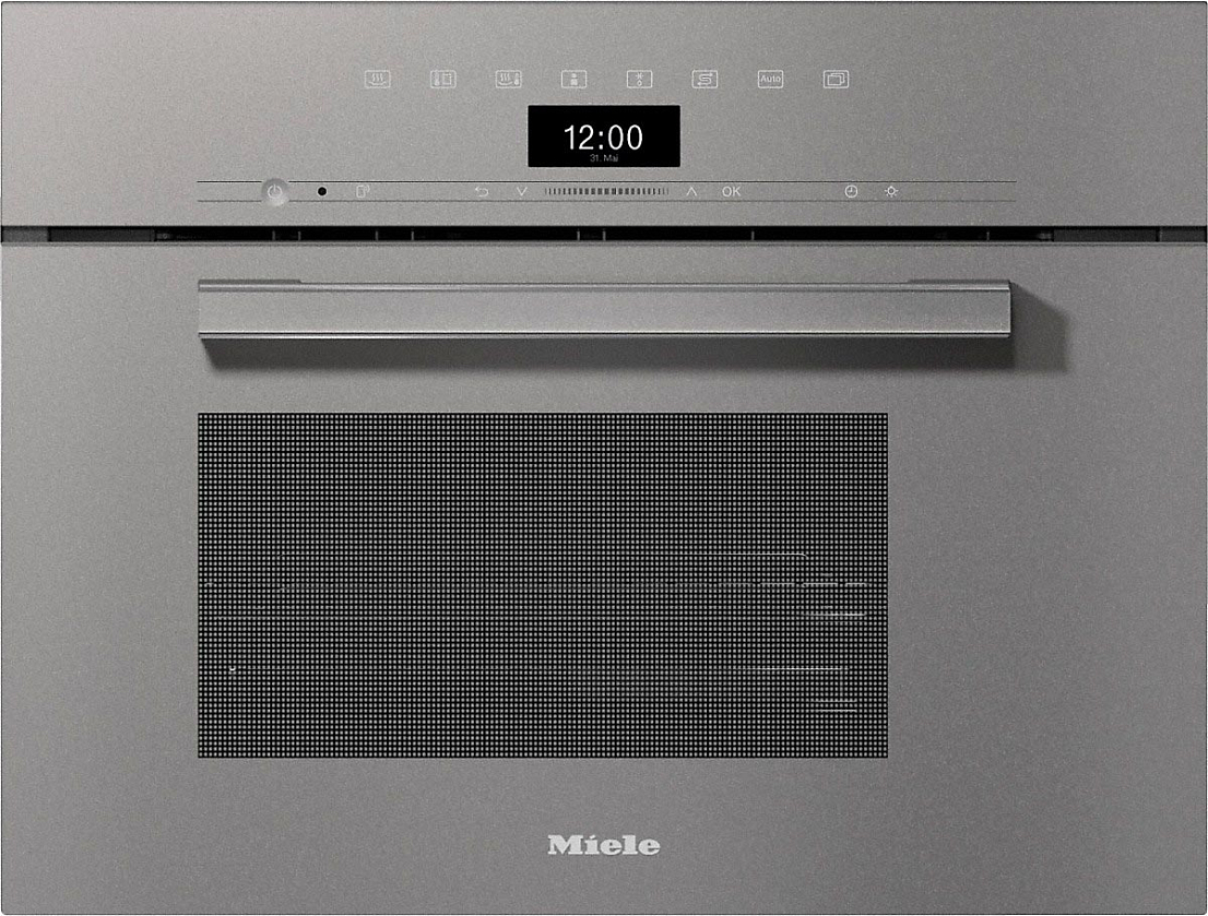 Пароварка встраиваемая Miele DG 7440 GRGR, серый графит