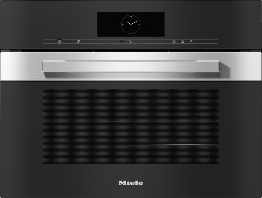 Пароварка встраиваемая Miele DGC 7840 HC PRO EDST/CLST, черный/нерж.сталь