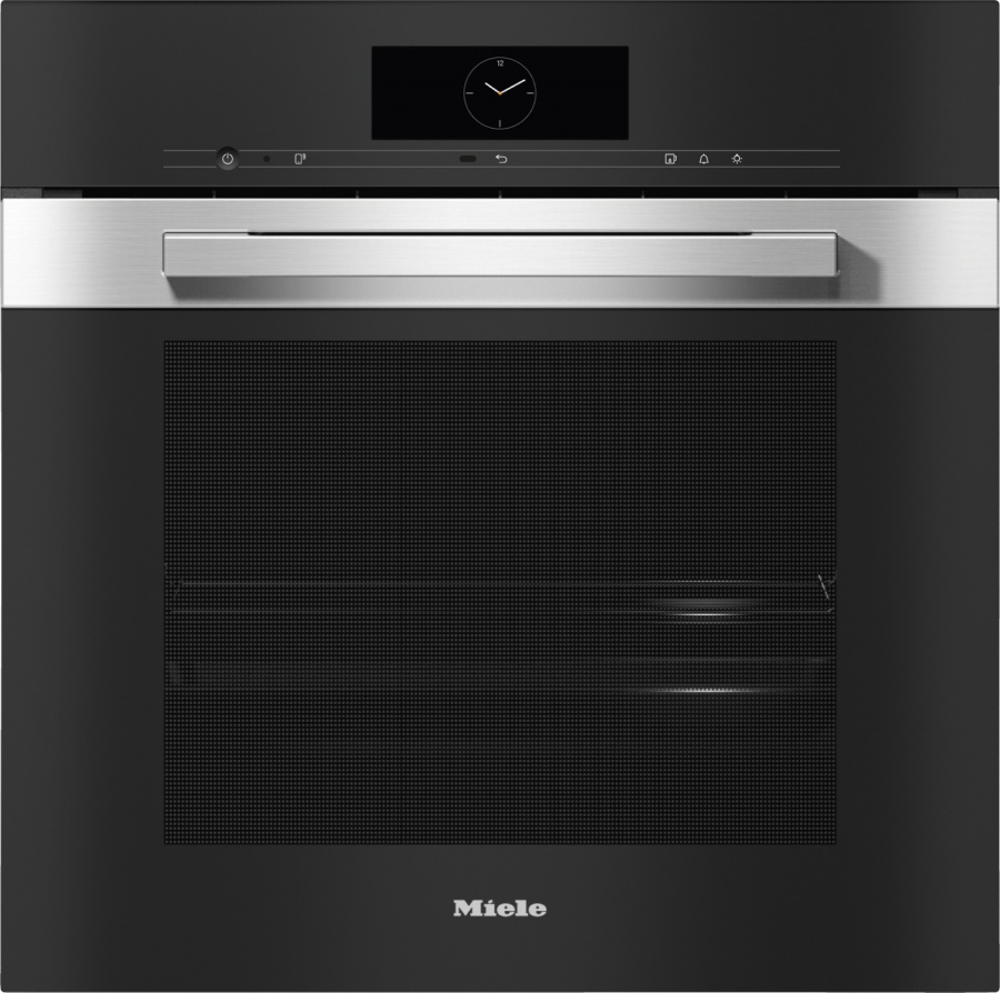 Пароварка встраиваемая Miele DGC 7860 HC PRO EDST/CLST, черный/серебро