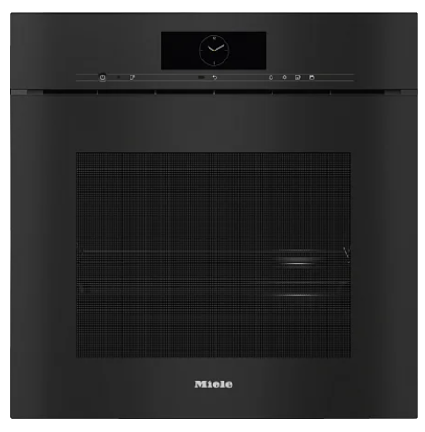 Паровая печь встраиваемая Miele DGC 7860 HCX PRO Obsidian Black, черный обсидиан