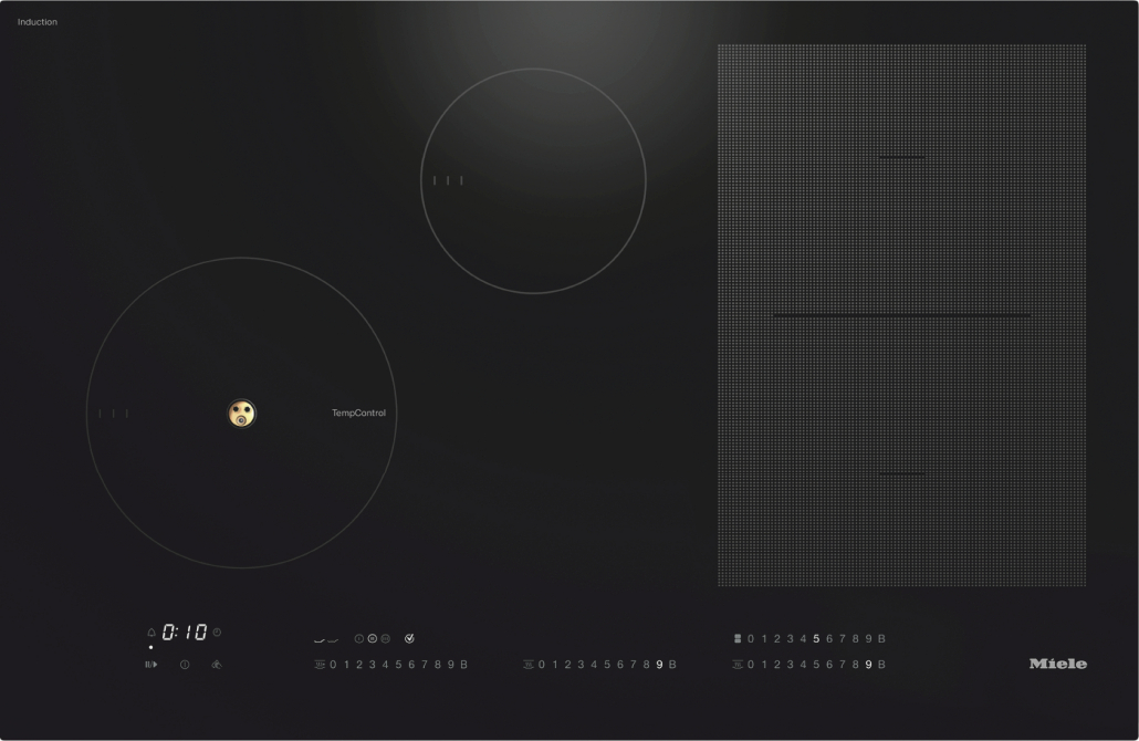 Варочная панель индукционная Miele KM 7879 FL, черный