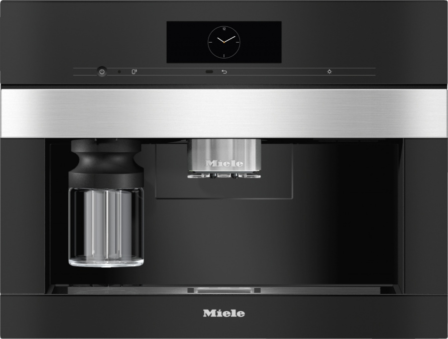 Кофемашина автоматическая встраиваемая Miele CVA 7840 Stainless Steel, нержавеющая сталь