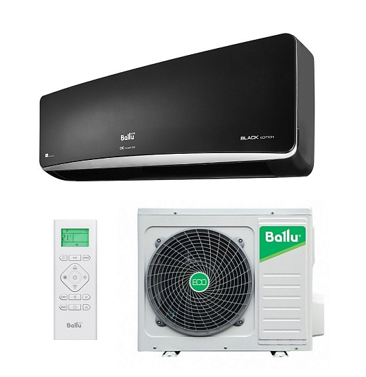 Сплит-система Ballu Platinum Black Edition BSPI-10HN8/BL/EU