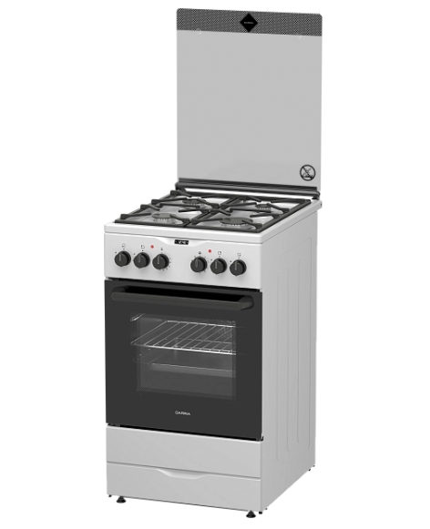 Плита комбинированная Darina PL KM241 311 W, белый