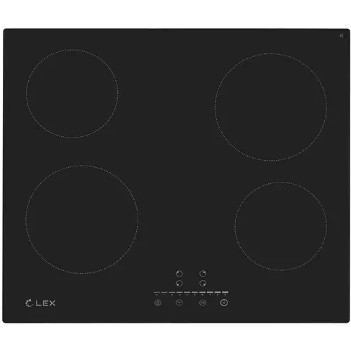 Варочная панель электрическая LEX EVH 640B BL, черный