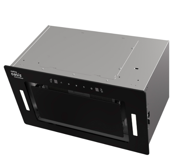 Вытяжка встраиваемая Oasis UD-60BG, черный