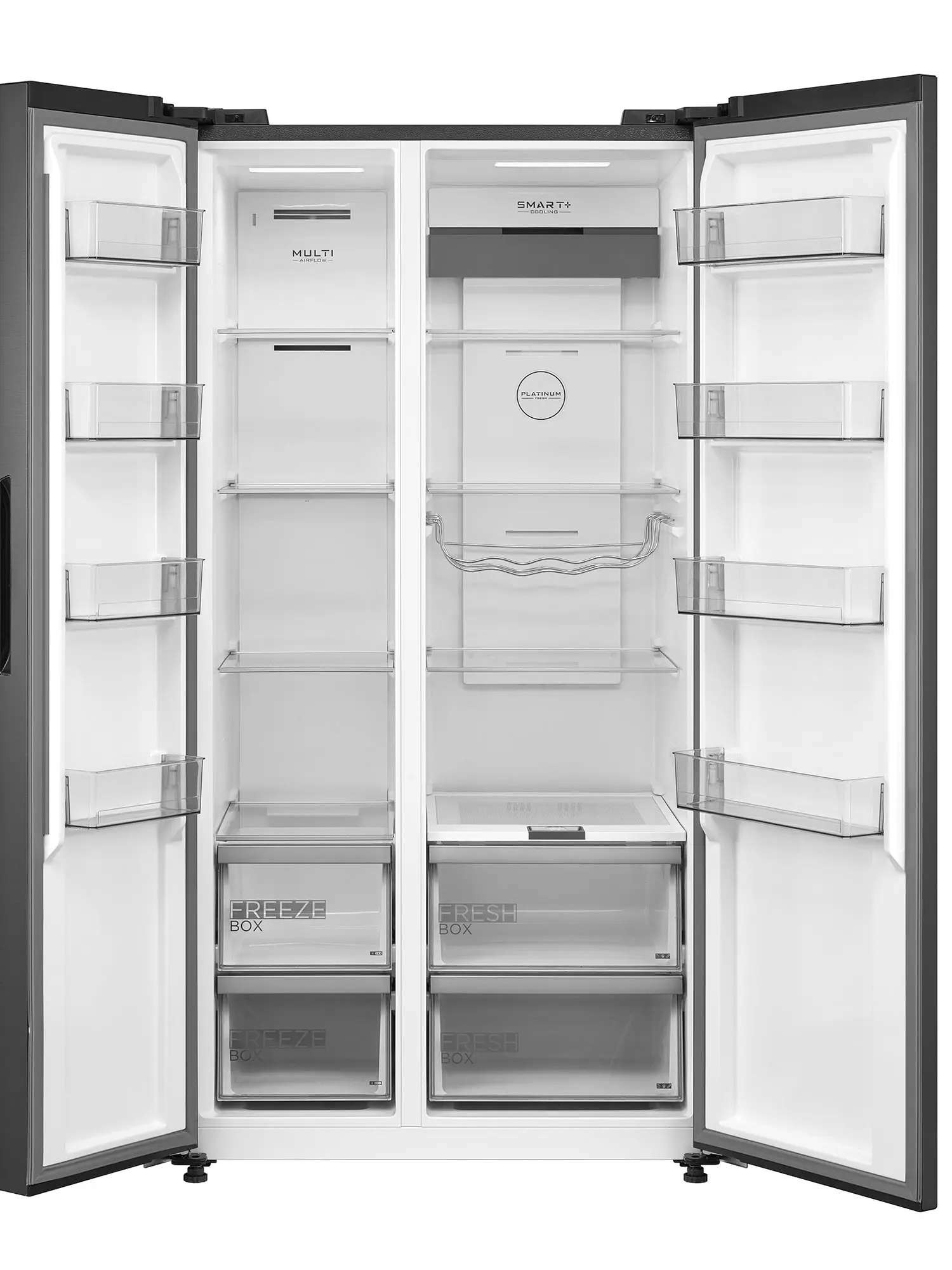 Холодильник Side-by-Side Midea MDRS791MIE02, нержавеющая сталь
