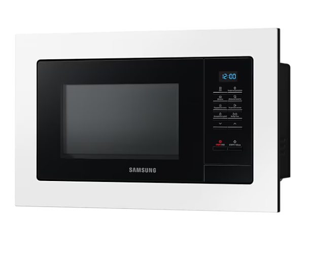 Микроволновая печь встраиваемая Samsung MS20A7013AL/BW, белый/черный