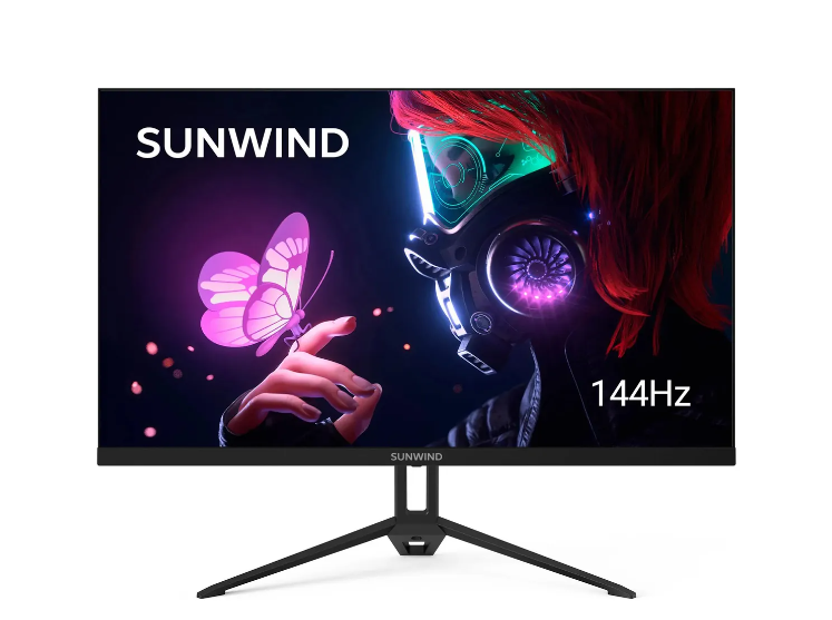 Монитор SunWind SUN-M27BA108, черный