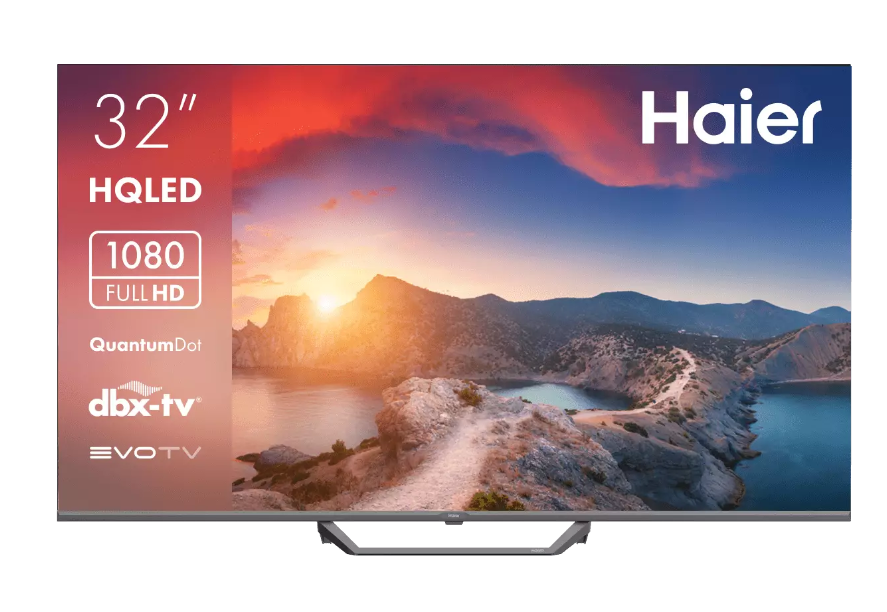 Телевизор Haier 32 Smart TV S2 Pro, черный