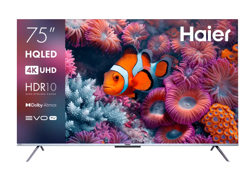 Телевизор Haier 75 Smart TV S3, черный