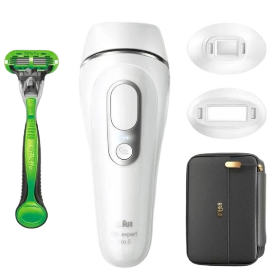 Фотоэпилятор Braun Silk expert Pro 5 IPL PL5145, белый