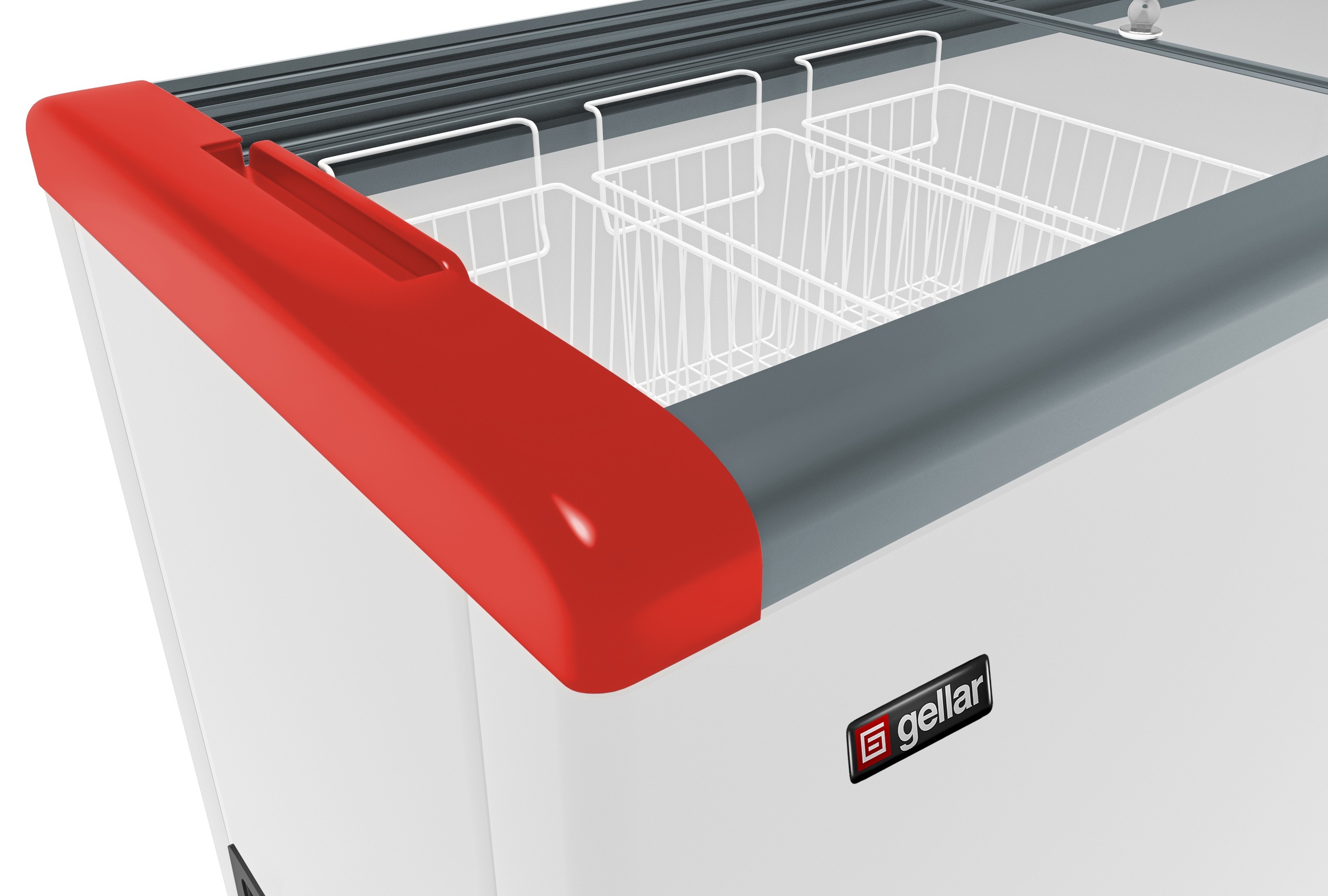 Морозильный ларь Frostor GELLAR FG 500 C, красный