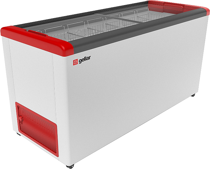 Морозильный ларь Frostor Gellar FG 600 C, красный