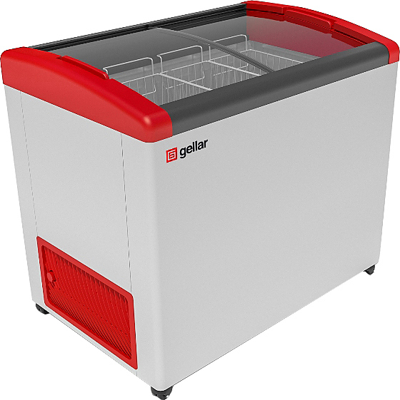 Морозильный ларь Frostor Gellar FG 350 E, красный