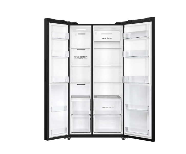 Холодильник Side-by-Side Haier HRF-600DB7RU, черный