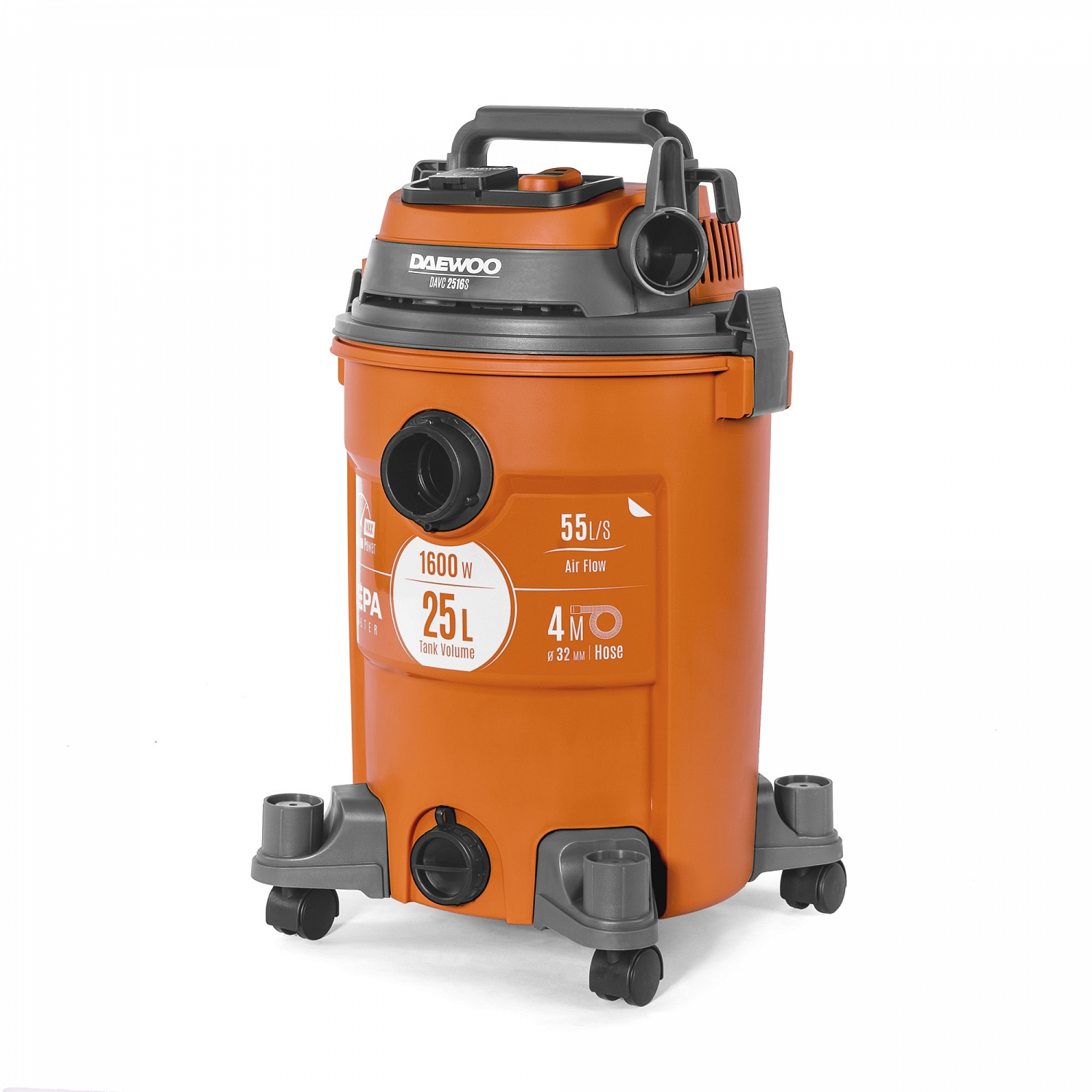 Пылесос строительный DAEWOO DAVC 2516S