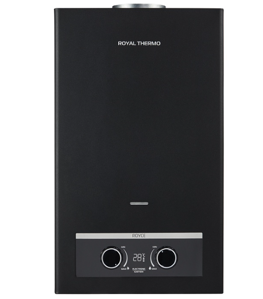 Водонагреватель проточный газовый Royal Thermo GWH 11 Royce Grafit