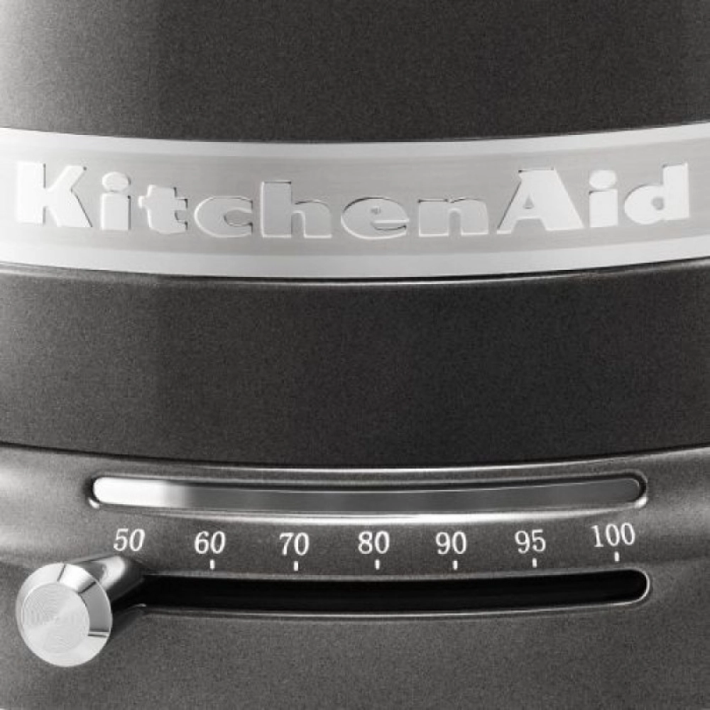 Чайник электрический KitchenAid 5KEK1522EMS, серебряный медальон