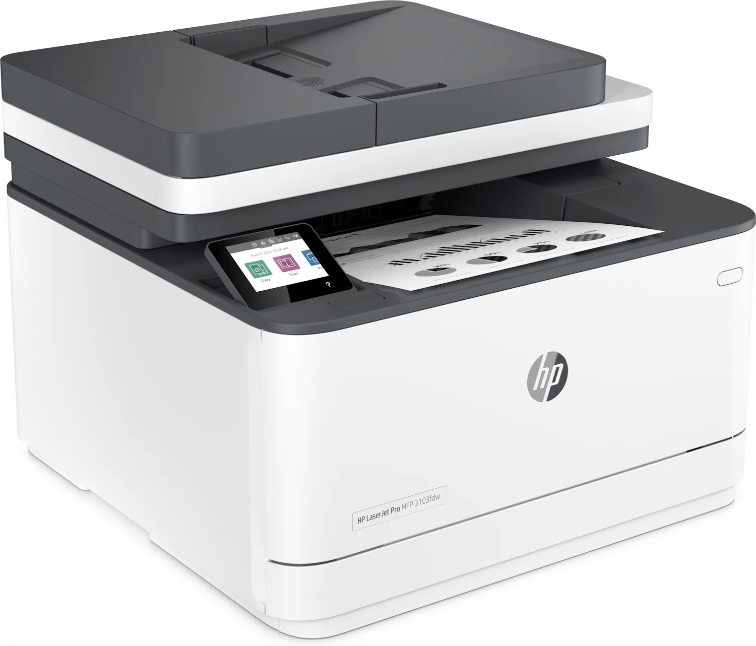 МФУ лазерный HP LaserJet Pro 3103fdw (3G632A), белый/серый