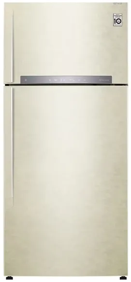 Холодильник LG GN-H702HEHL, бежевый