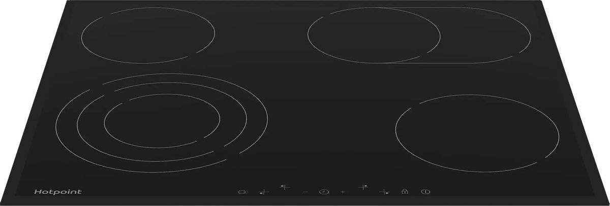 Варочная панель электрическая Hotpoint HR 6T7 BA S, черный