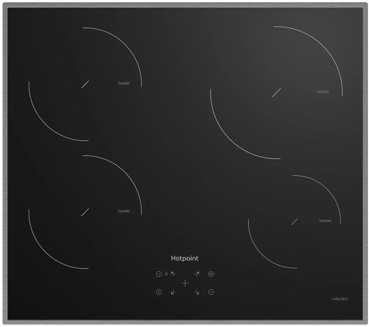 Варочная панель индукционная Hotpoint HQ 1460S IX, черный