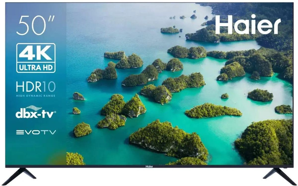 Телевизор Haier 50 Smart TV S2 Pro, черный