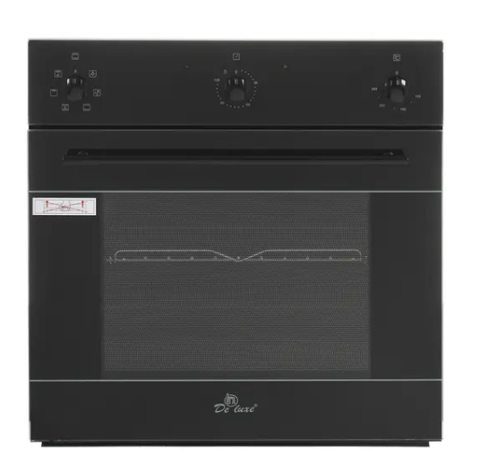 Духовой шкаф электрический De Luxe 6006.03 эшв - 033, черный
