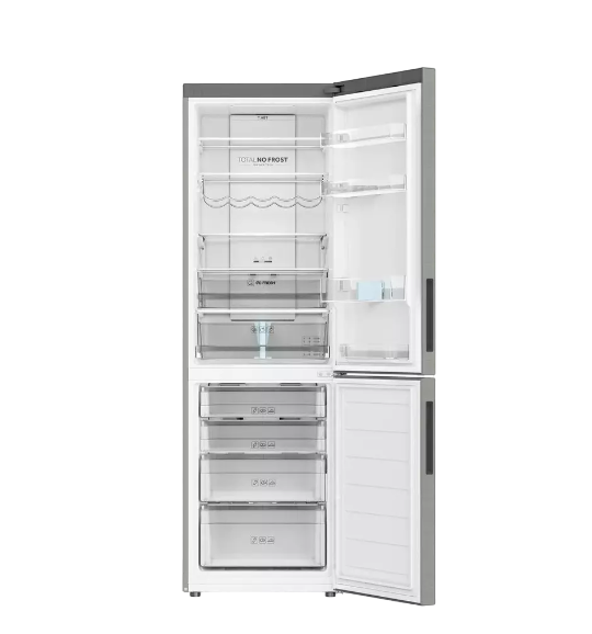 Холодильник Haier C2F636CXMVU1, нержавеющая сталь