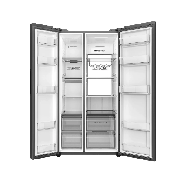 Холодильник Side-by-Side Haier HRF-600DM7ERU, серебро