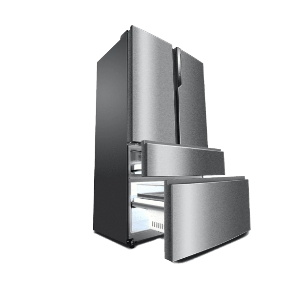 Холодильник Side-by-Side Haier HB25FSSAAARU, нержавеющая сталь