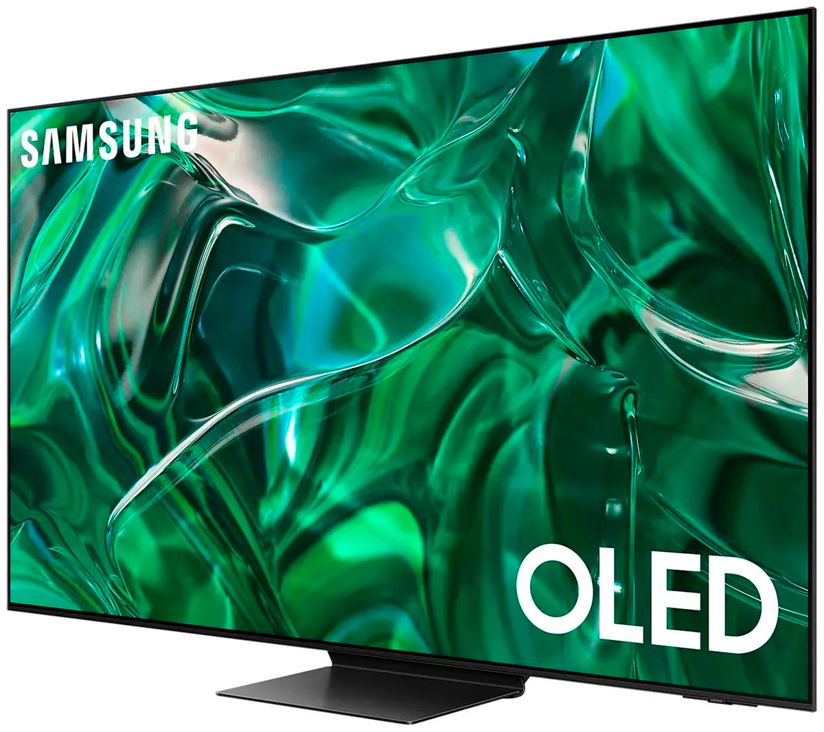 Телевизор Samsung QE55S95CAUXCE, черный титан