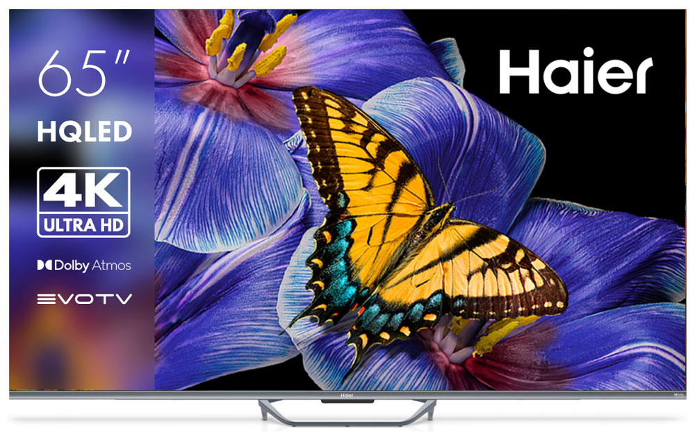 Телевизор Haier 65 Smart TV S4, серый