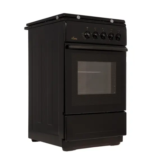 Плита газовая Flama FG24023B, коричневый