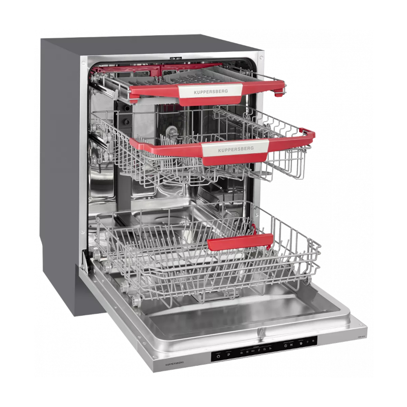 Посудомоечная машина встраиваемая Kuppersberg GSM 6074, серый