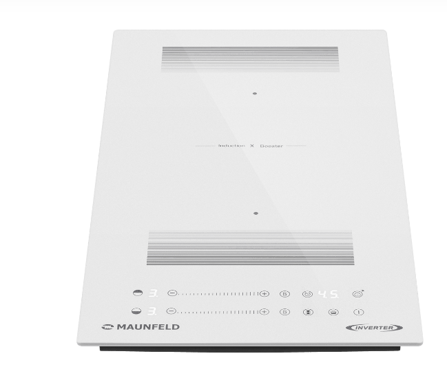 Варочная панель индукционная Maunfeld CVI292S2FWHD Inverter, белый