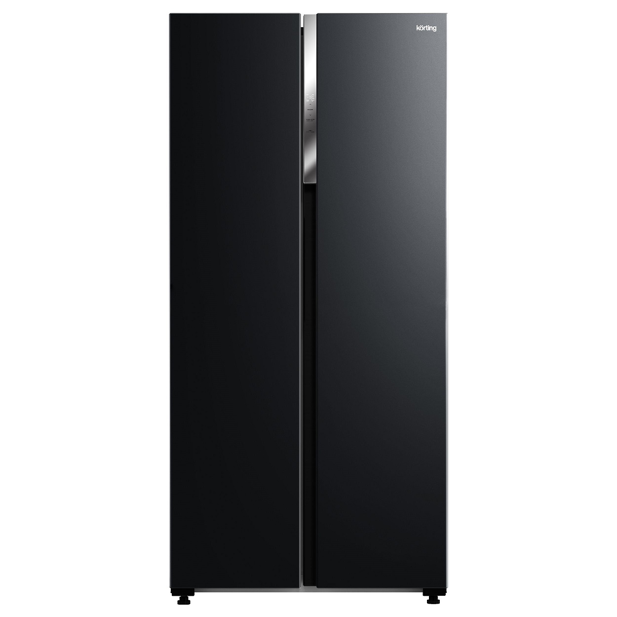 Холодильник Side-By-Side Korting KNFS 83414 N, черный