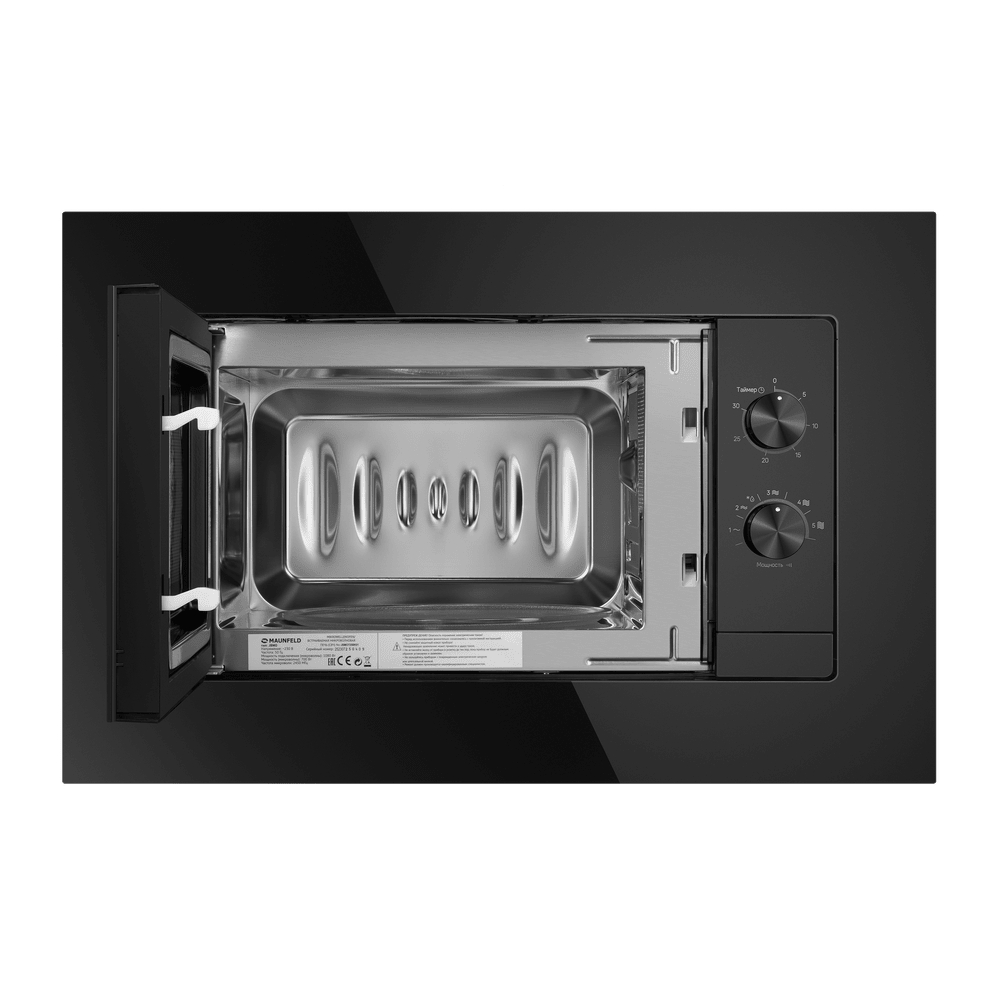 Микроволновая печь встраиваемая Maunfeld JBMO725BK01, черный