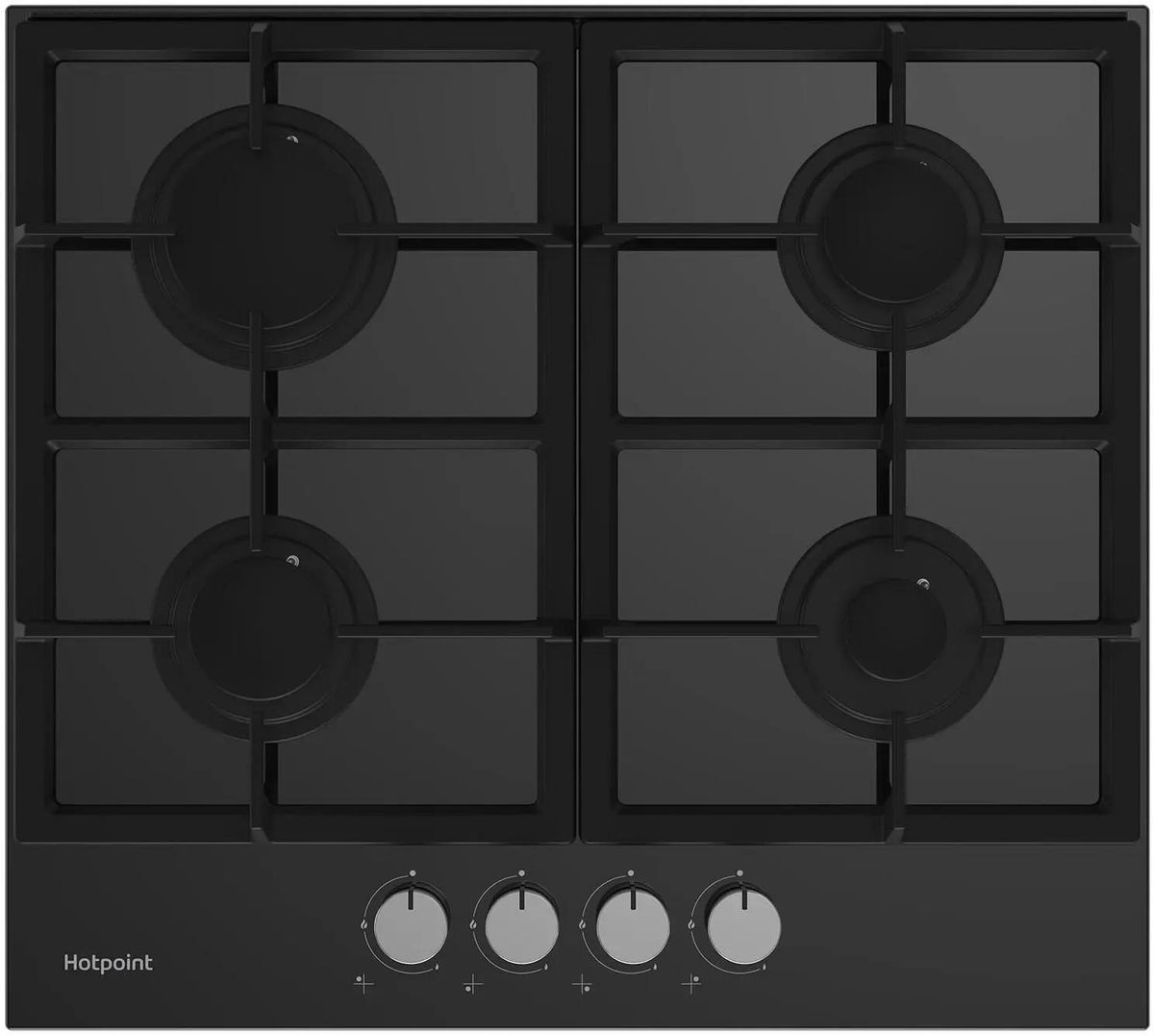 Варочная панель газовая Hotpoint HG 61F/BK, черный