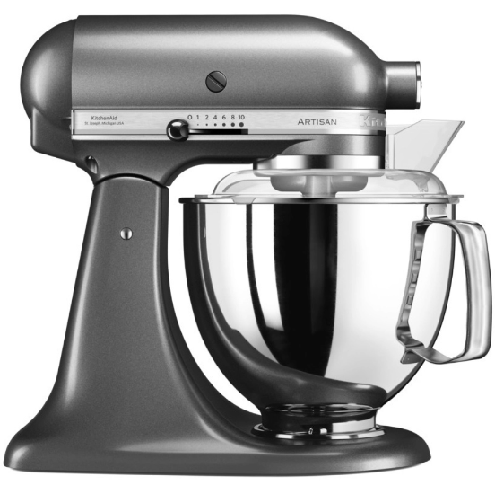 Миксер планетарный KitchenAid 5KSM175PSEMS, серебряный медальон