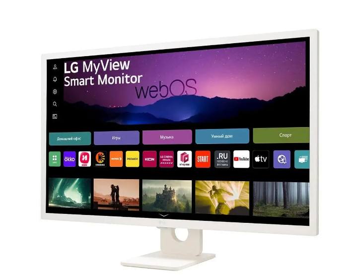 Монитор LG MyView 32SR50F-W, белый