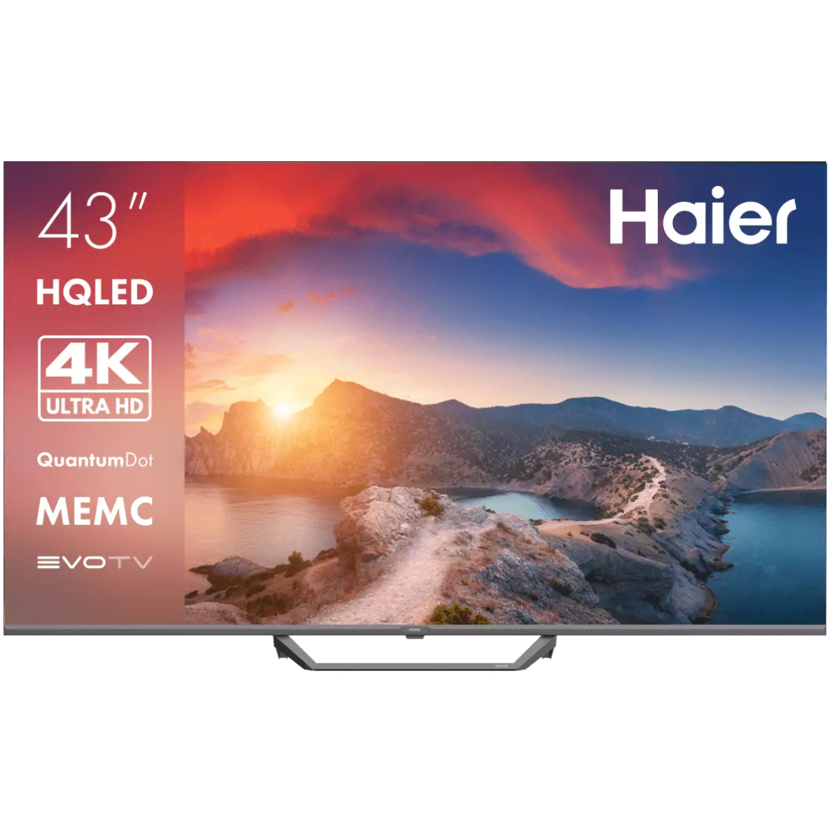 Телевизор Haier 43 Smart TV S2 Pro, черный