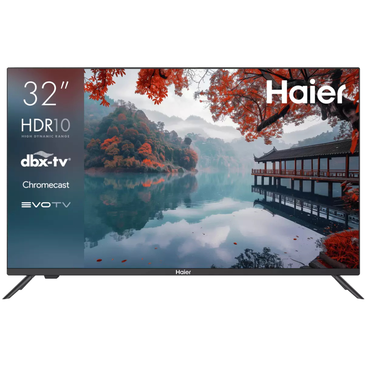 Телевизор Haier 32 Smart TV M1, черный