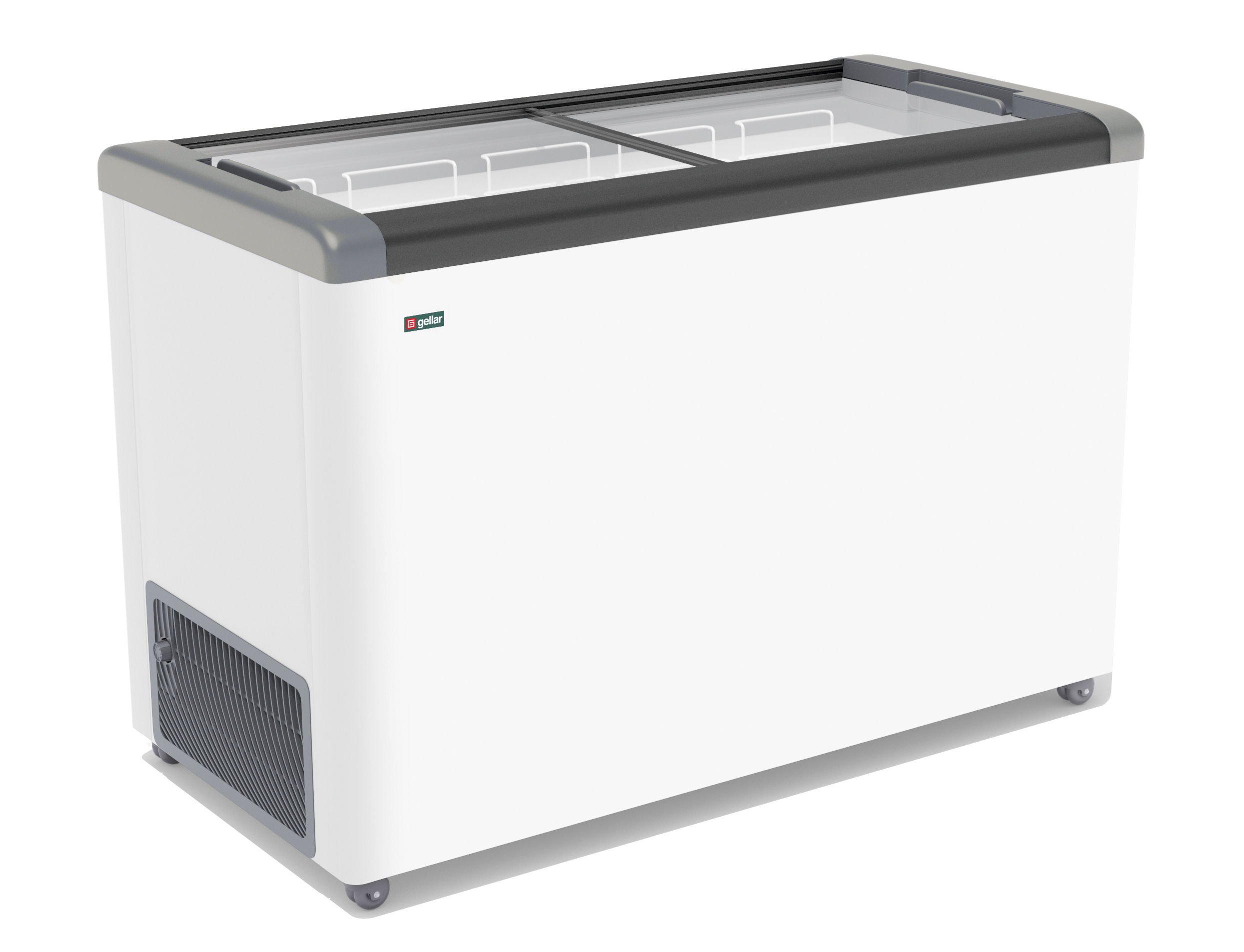 Морозильный ларь Frostor Gellar FG 400 C, белый/серый