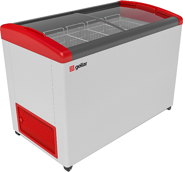 Морозильный ларь Frostor Gellar FG 400 E, красный