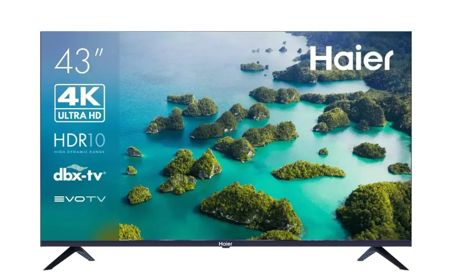 Телевизор Haier 43 Smart TV S2, черный