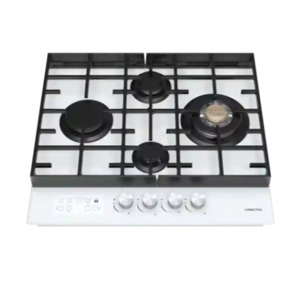 Варочная панель газовая Hiberg VM 6245 W, белый